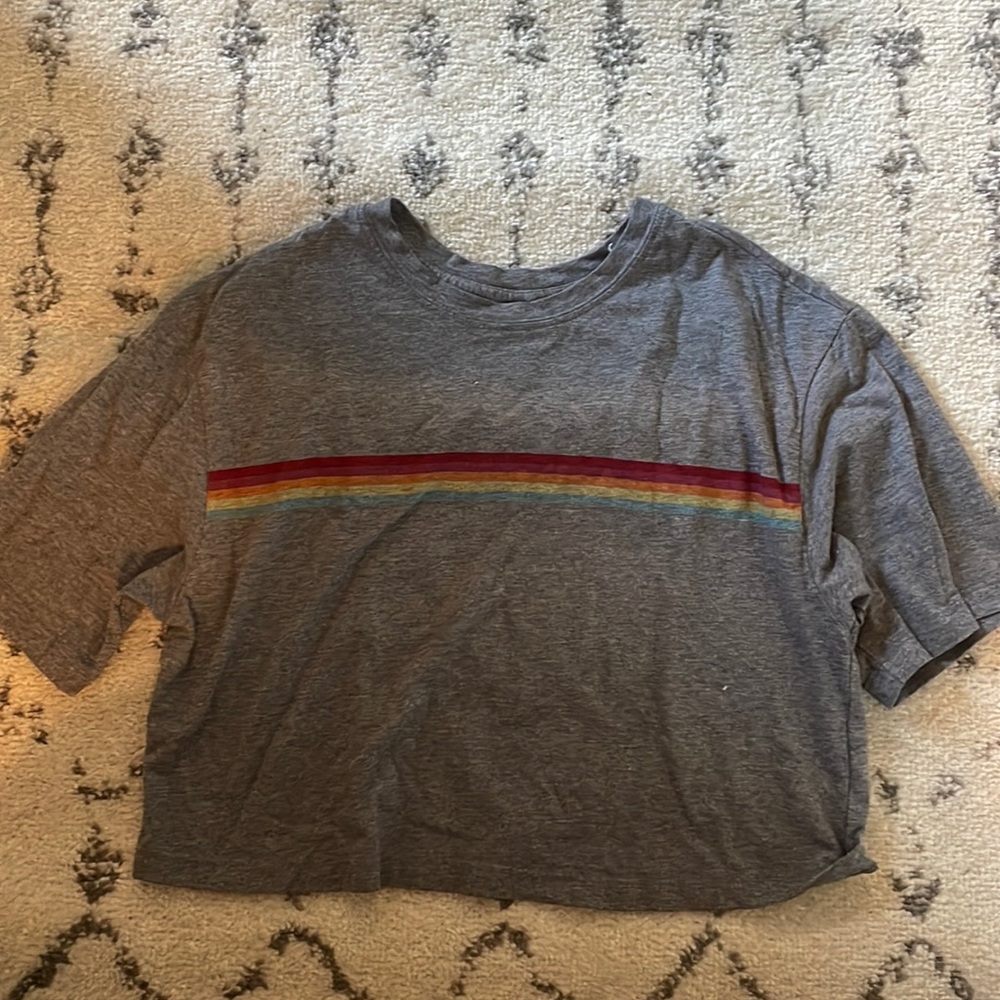 women’s VERY good condition boxy cropped T-shirt